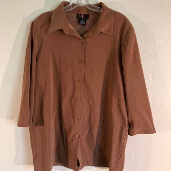 R&K Originals Tops - R&K Originals Blouse Button Up